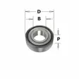 Laakeri b=8mm d=28mm p=9mm, cmt - Yläjyrsimen terät - 503-791-037-00CMT - 1