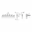 Melamiiniterä 160x2.2/1,6x20mm z48 a=4° tcg industrial industrial, cmt - Pyörösahanterät - 503-281-760-48HCMT - 2
