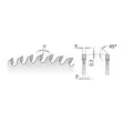 Melamiiniterä 250x3.2x30mm z80 a=10° tcg, cmt - Pyörösahanterät - 503-281-080-10MCMT - 2