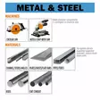 Metalliterä 355x2,2/25,4mm z72 8°fwf, cmt - Pyörösahanterät metallille - 503-226-072-14CMT - 2