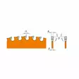 Metalliterä 355x2,2/25,4mm z72 8°fwf, cmt - Pyörösahanterät metallille - 503-226-072-14CMT - 1