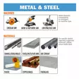Metalliterä industrial h 136x1,5/1,2x20(+10) z56 a=0° b=8° fwf, cmt - Pyörösahanterät metallille - 503-226-136-56HCMT - 3