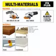 Multi-materials carbide wheel for angle grinder 115x22,23mm, cmt - Pyörösahanterät metallille - 503-286-115-01CMT - 2
