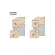 Multiradius cutter head r=5/10 d=113x25x30, cmt - Kutterinterät - 503-694-003-30CMT - 4