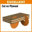 Ohutterä itk plus 165x20mm z36, cmt - Pyörösahanterät - 503-272-165-36HCMT - 4