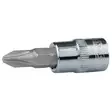 Päätykansi 1/4" chromeplus ph1, ks tools - Hylsyt ja voimahylsyt - 503-918-1468KST - 1