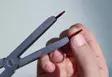 Pair of tips for double joint securing pliers, 1.8 mm straight, ks tools - Lukkorengaspihdit - 503-500-7029KST - 2