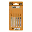 Pistosahanterä 83 x 1,7 x 15 tpi 5 kpl bim 58/83x1,7mm 15tpi, cmt - Pistosahanterät - 503-JT101BIF-5CMT - 2