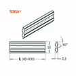 Planer and jointer knives tersa hps 2pcs, cmt - Höylänterät - 503-795-640-10CMT - 1