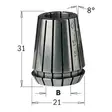 Precision collet er20 2mm, cmt - Yläjyrsimen terät - 503-184-020-20CMT - 1