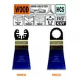 Precision cut, japan toothing for wood 50 mm, hcs 5pcs, cmt - Terät ja tarvikkeet monitoimityökalulle - 503-OMM36-X5CMT - 2