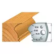 Profile knives sp 40x4mm, cmt - Höylänterät - 503-690-123CMT - 1