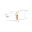 Reverse glue joints head d=110x40x30, cmt - Kutterinterät - 503-694-009-30CMT - 4