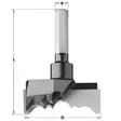 Rosette cutter hw s=9,5+3flat d=70 rh (1), cmt - Yläjyrsimen terät - 503-531-701CMT - 2