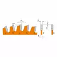 Saw blade for aluminium itk-plus® wm 140x1,8/1,2x30mm z48 ?=-6° ß=tcg, cmt - Pyörösahanterät - 503-276-140-48HCMT - 2