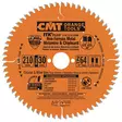 Saw blade for for non-ferrous metal&composite decki itk plus 210x30mm z64, cmt - Pyörösahanterät metallille - 503-276-210-64MCMT - 1
