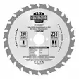 Sawblade for wood contractor® 190x2,2/1,4x30mm z24 ?=20° ?=10° atb, cmt - Pyörösahanterät - 503-K19024MCMT - 1