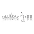 Saw blade laminated & chipboard long-life xtreme hw 300x3,2/2,5x30 z96 a=10° b=fft, cmt - Pyörösahanterät - 503-295-096-12MCMT - 2