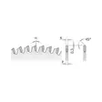 Saw blade non-ferrous metal xtreme hw 500x4,3/3,5x30mm z120 a=-6° b=tcg, cmt - Pyörösahanterät metallille - 503-297-120-20MCMT - 2