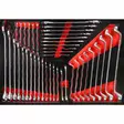 Screw spanner set in foam insert, 41 pcs, ks tools - Työkalut työkaluvaunuihin - 503-811-2041KST - 1