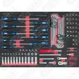 Scs-hylsyavainsarja, 1/4´´, 95-os, 1/1-säilytyslokerikossa, ks tools - Työkalut työkaluvaunuihin - 503-711-1095KST - 1