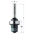 Slot cutter arbor with bearing s=8, cmt - Yläjyrsimen terät - 503-924-083-10CMT - 1