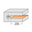 Slot cutter z4 for grooves hm s=12x70 d=92x6,35x82 rh, cmt - Yläjyrsimen terät - 503-922-033-11BCMT - 3