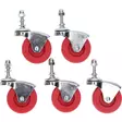 Spare castor for 500.8030, 5pc set, ks tools - Moottorityökalut - 503-500-8031KST - 1