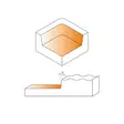 Spoilboard surfacing router z3 hw s=8 d=34.9x9.5x57 rh, cmt - Yläjyrsimen terät - 503-178-702-11CMT - 2