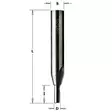 Straight bit solid hw z2 s=8x40 d=5x12x55 rh, cmt - Yläjyrsimen terät - 503-174-050-11CMT - 1