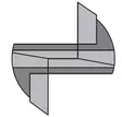 Straight bit solid t.c. z2+1 s=8x50 d=10x40x90 rh, cmt - Yläjyrsimen terät - 503-174-101-11CMT - 2
