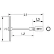 Sytytystulppa-avain t-kahvalla, 16 mm, ks tools - Torx-avaimet - 503-517-1132KST - 2