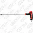 T-kuusiokolo ergo+ 2 mm pallo, ks tools - Torx-avaimet - 503-151-8130-EKST - 2