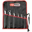 Torx-e -kaksoislenkkiavainsarja, 6-os, ks tools - Lenkki- ja kiintolenkkiavaimet - 503-911-0370KST - 1