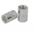 Torx-kanta 1/2" chromeplus,ripustettuna e14, ks tools - Hylsyt ja voimahylsyt - 503-918-1277-EKST - 1
