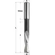 Twisted slot mort.bit hs d=12x150 s=13x50 rh, cmt - Puunporaus - 503-160-120-31CMT - 1