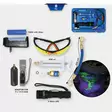 Uv-taskulamppusarja vuodonetsintään, 8-os, brilliant tools - Moottorityökalut - 503-BT611020KST - 1