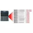 Viilasarja 145 mm 12 osaa, ks tools - Neulaviilat - 503-140-3050KST - 2
