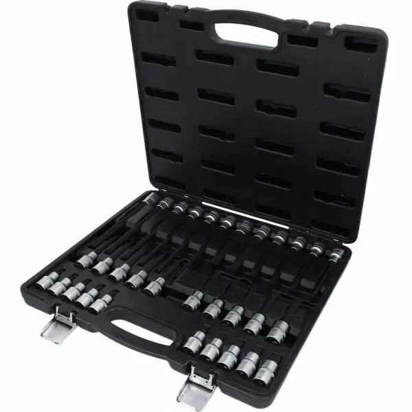 1/2´´ bit socket set for torx® screws, 32 pcs, ks tools - Hylsysarjat - 503-911-4550KST - 1
