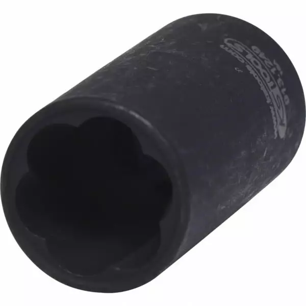 1/2" kierrekuvioitu voimahylsy 19mm, ks tools - Hylsyt ja voimahylsyt - 503-913-1249KST - 1