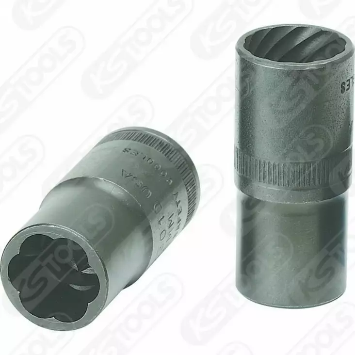 1/2´´ spiraalivääntöhylsy, 17 mm, ks tools - Hylsyt ja voimahylsyt - 503-913-1271KST - 1