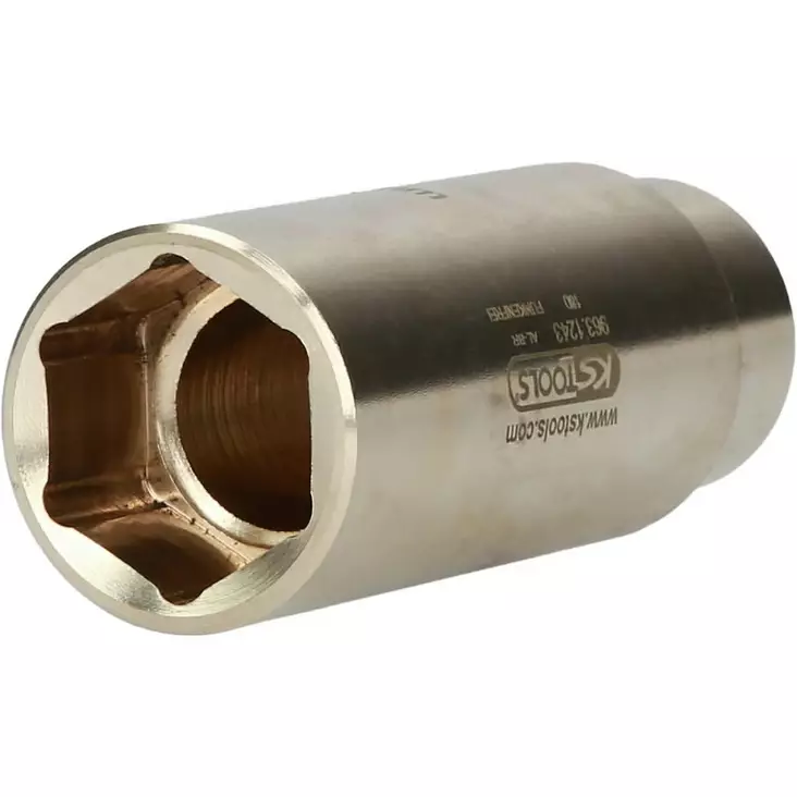 1/2 tuuman bronzeplus-kuusiokolohylsy, 30 mm, pitkä, ks tools - Hylsyt ja voimahylsyt - 503-963-1245KST - 1