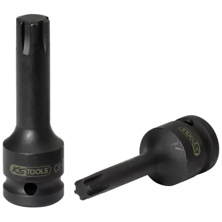 1/2´´ voimakärkihylsy ribe-ruuveille, m8, ks tools - Hylsyt ja voimahylsyt - 503-911-0938KST - 1