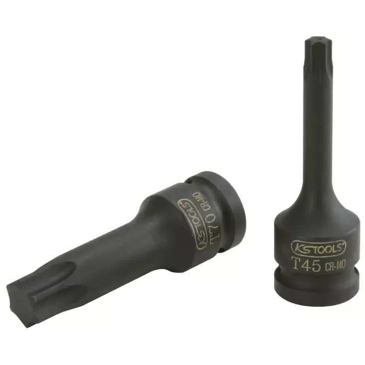 1/2´´ voimakärkihylsy torx, pitkä, t80, ks tools - Hylsyt ja voimahylsyt - 503-911-0922KST - 1