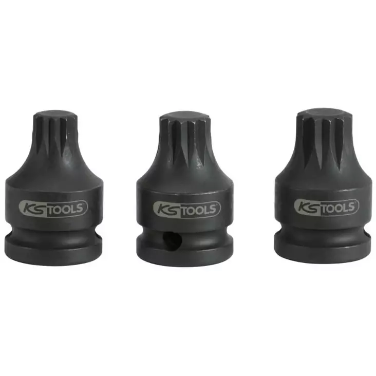 1/2´´ voimakärkihylsy xzn, lyhyt, m16, ks tools - Hylsyt ja voimahylsyt - 503-515-1173KST - 1
