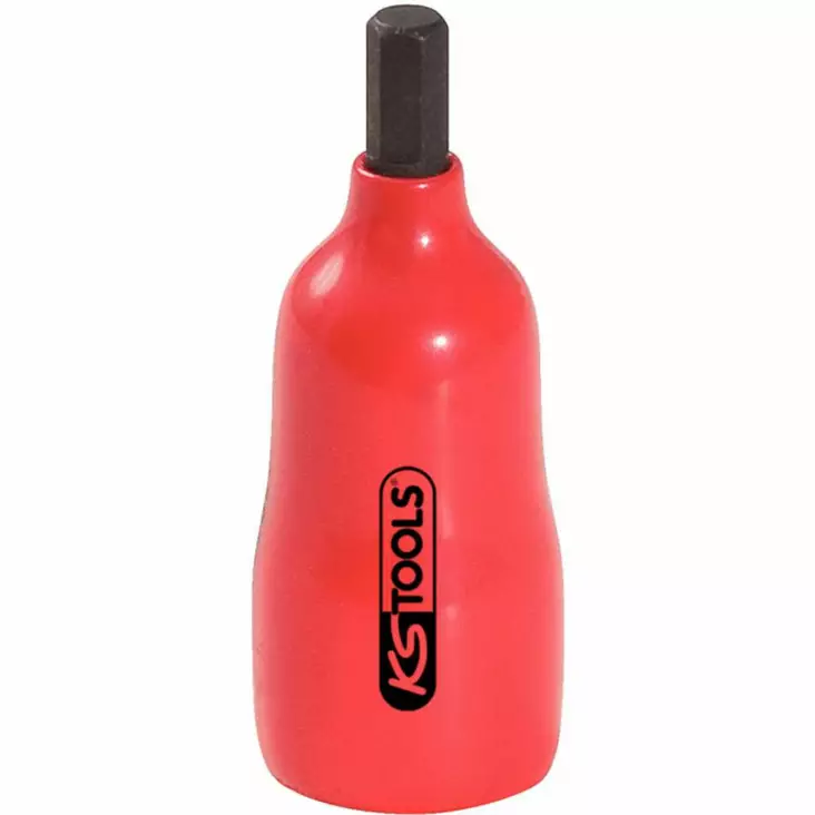 1/4" bit socket with protective insulation for hexagon screw 8 mm, ks tools - Hylsyt ja voimahylsyt - 503-117-1419KST - 1