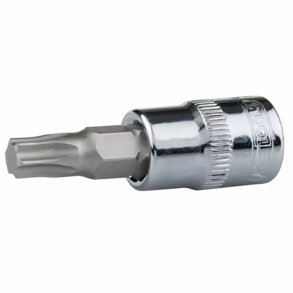 1/4" chrome+-kärkihylsy, torx t10, ks tools - Hylsyt ja voimahylsyt - 503-918-1479KST - 1