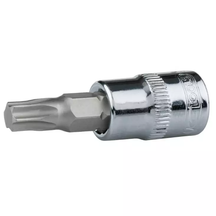 1/4" chrome+-kärkihylsy, torx t15, ks tools - Hylsyt ja voimahylsyt - 503-918-1480-EKST - 1