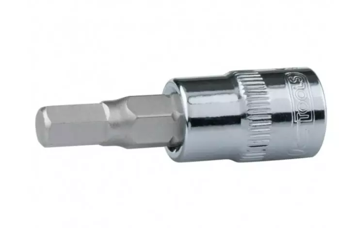 1/4" chrome bit socket hexagon, 2,5mm, ks tools - Hylsyt ja voimahylsyt - 503-918-1439KST - 1