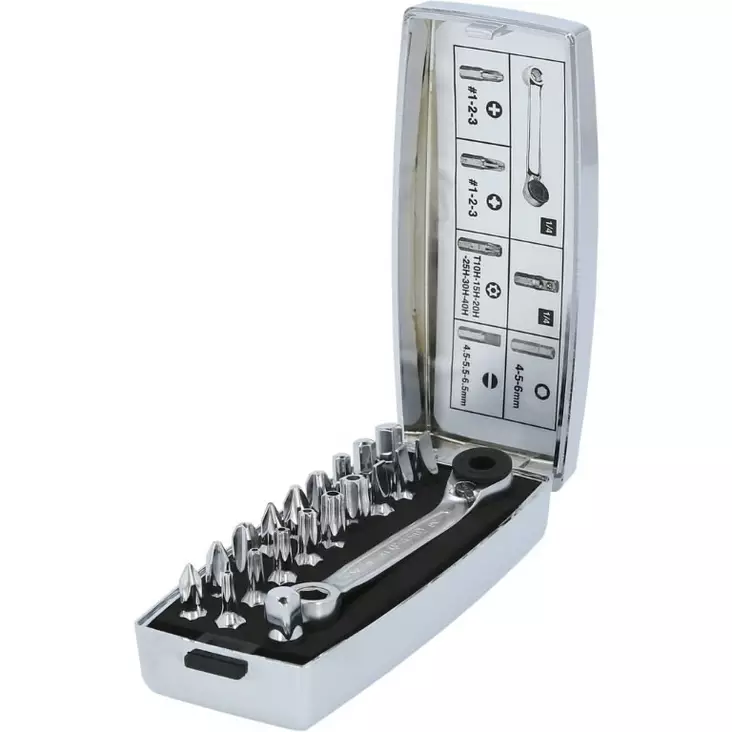 1/4´´ chromeplus-kärkisarja, 20-os, ks tools - Työkalupakit, -salkut ja -reput - 503-918-4520KST - 1